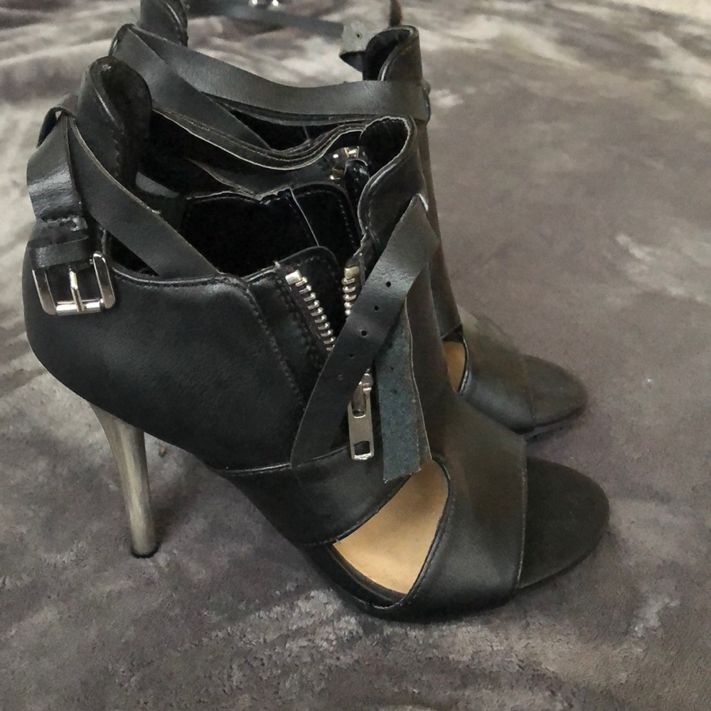 Black heels
